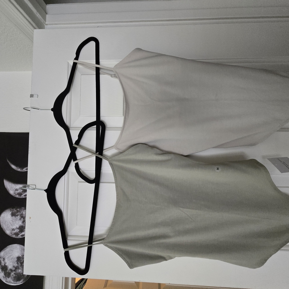 Set of Two Neutral Body Suits